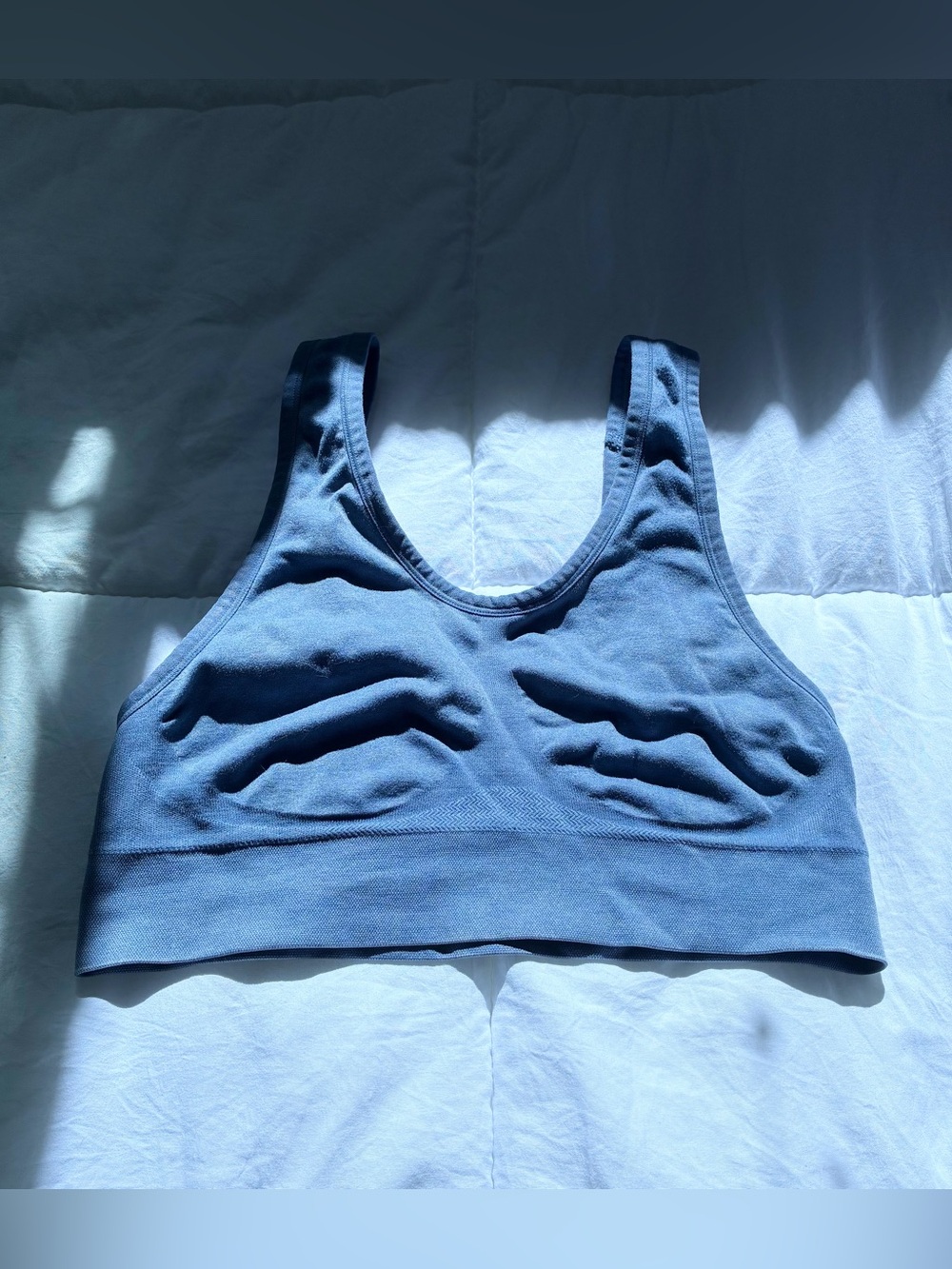 Secret Treasures blue comfy sports bra